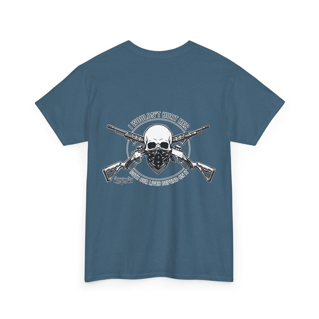 Protective Dad Lever Actions T-Shirt | Here’s Your Warning