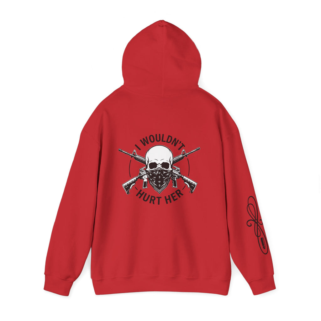 Protective Dad-Assault Rifles Hoodie | Here’s Your Warning