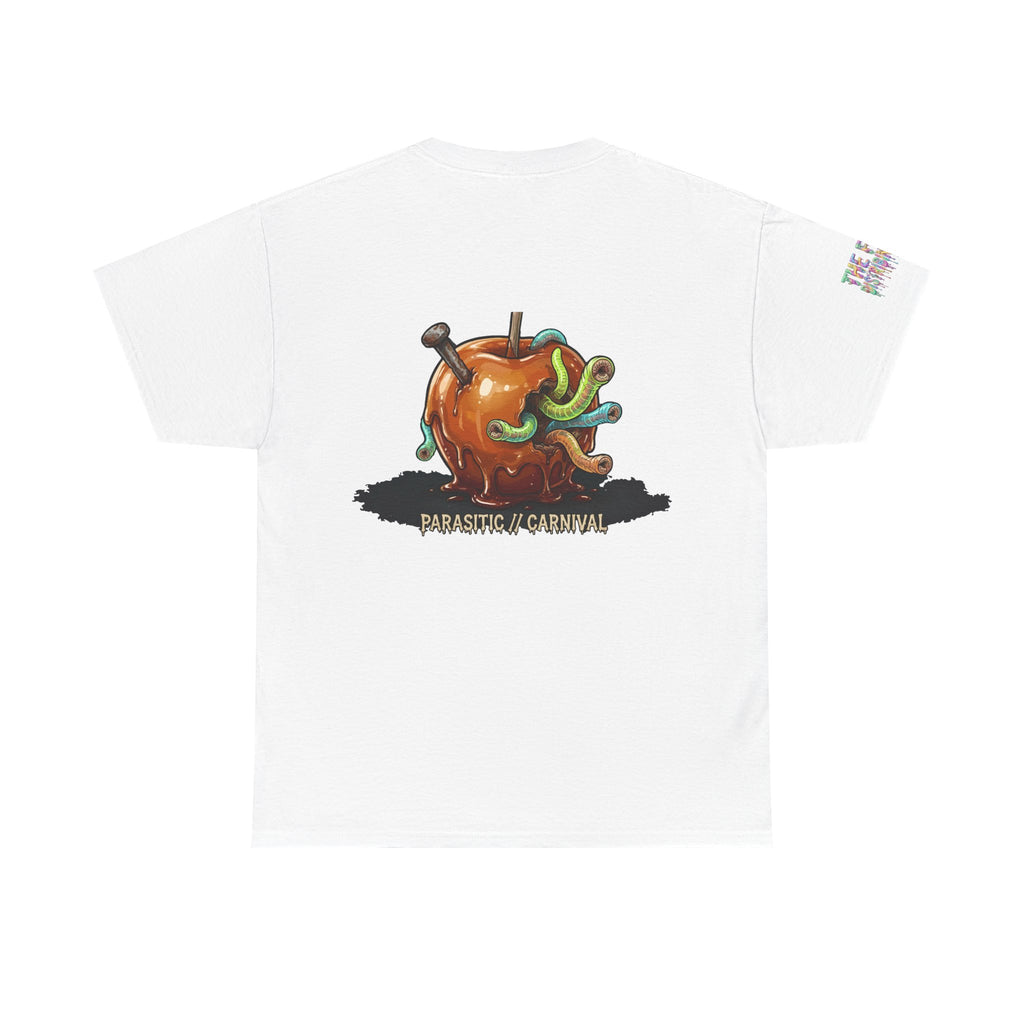 Skullcream Carnival Caramel Apple - Spooky Candy Apple Graphic T-Shirt
