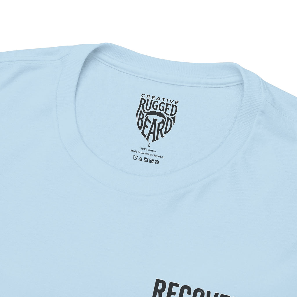 Addicted | Yes Sir T Shirt | Recovering Addict Green Graphic T Shirt