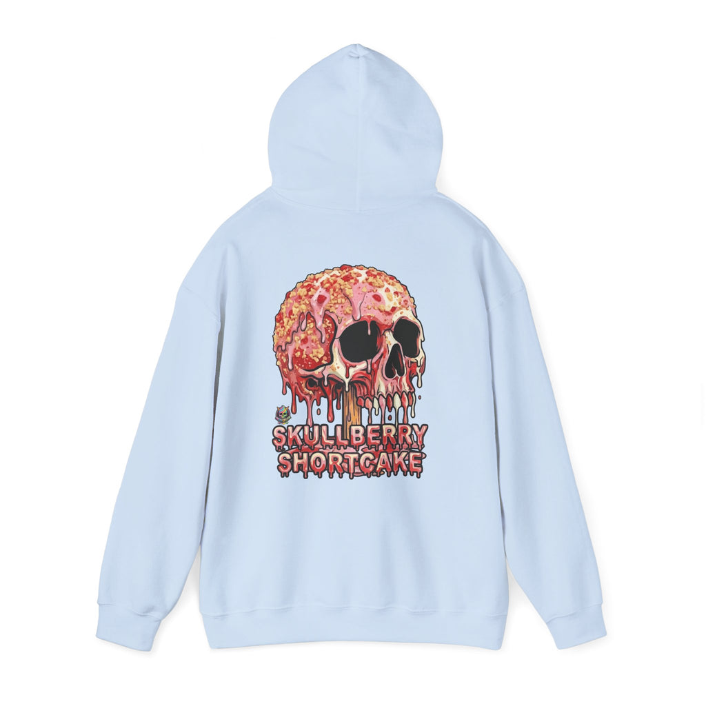 Skullcream-Skullberry Shortcake Hoodie | Dripping Skull Graphic
