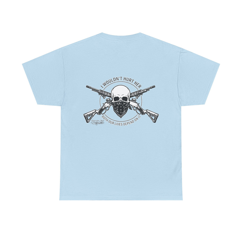 Protective Dad Lever Actions T-Shirt | Here’s Your Warning