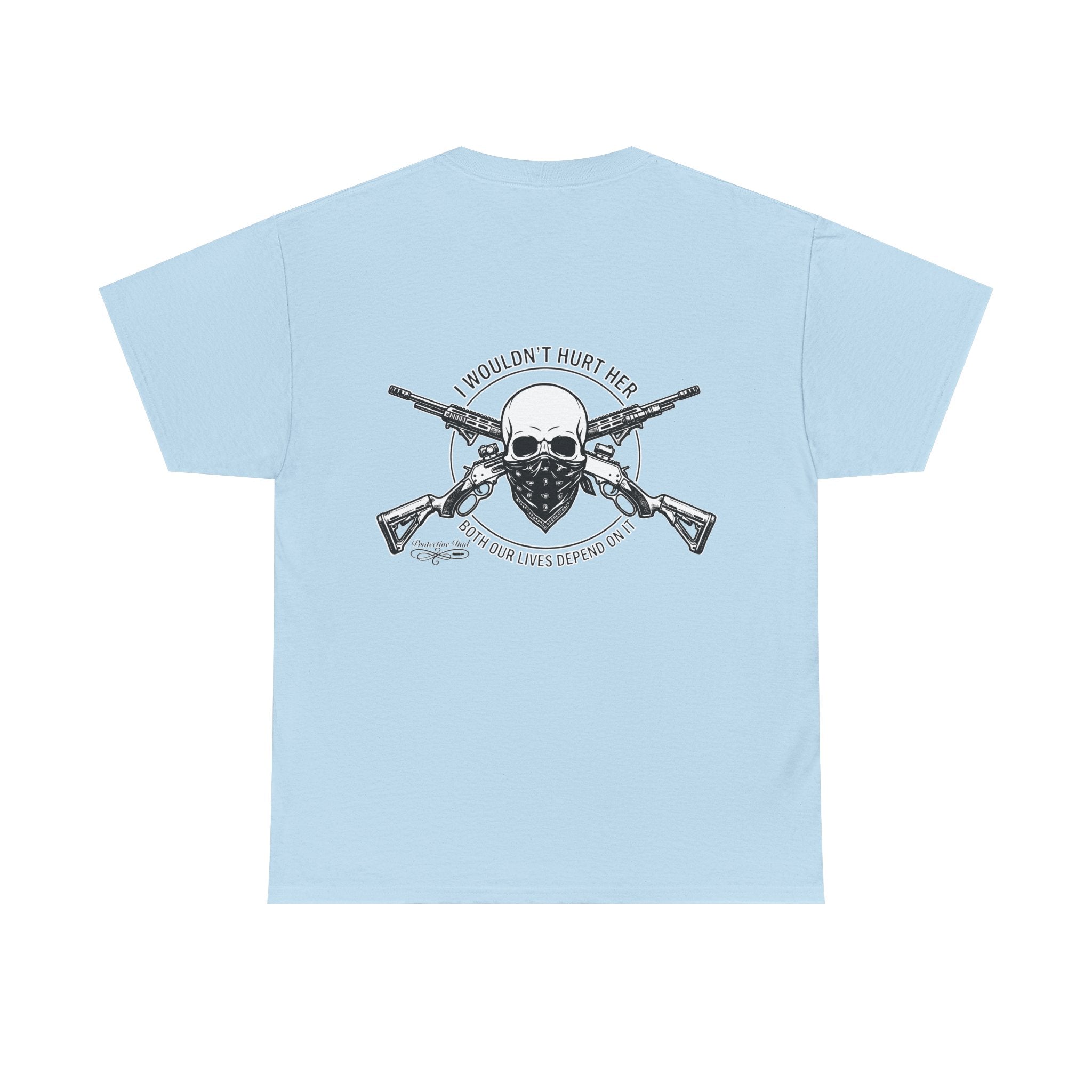 Protective Dad Lever Actions T-Shirt | Here’s Your Warning