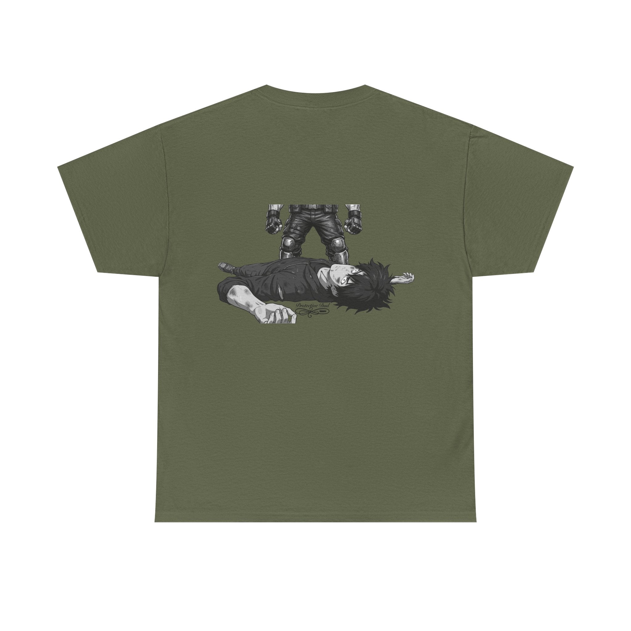 Protective Dad Greetings T-Shirt | Here’s Your Warning