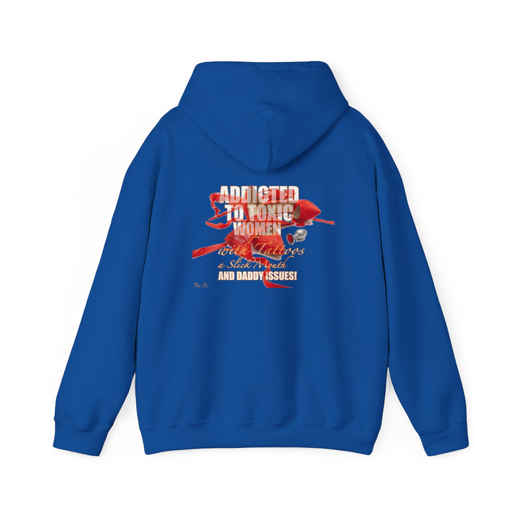 Addicted | Yes Sir Hoodie | Recovering Addict Graphic Hoodie
