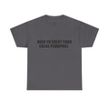 Protective Dad Greetings T-Shirt | Here’s Your Warning