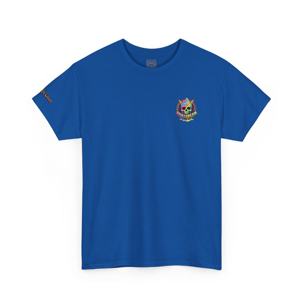 Skullcream-Ooh-Fudge Cream T-Shirt | Colorful Drip Graphic Tee