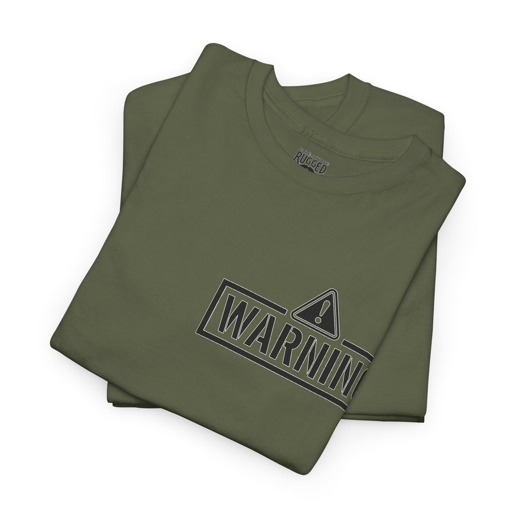 Protective Dad Does He Know T-Shirt| Here’s Your Warning