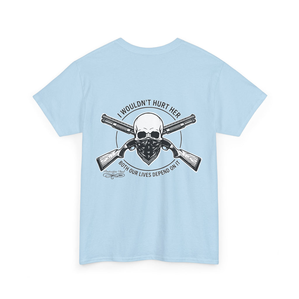 Protective Dad Shotguns T-Shirt | Here’s Your Warning