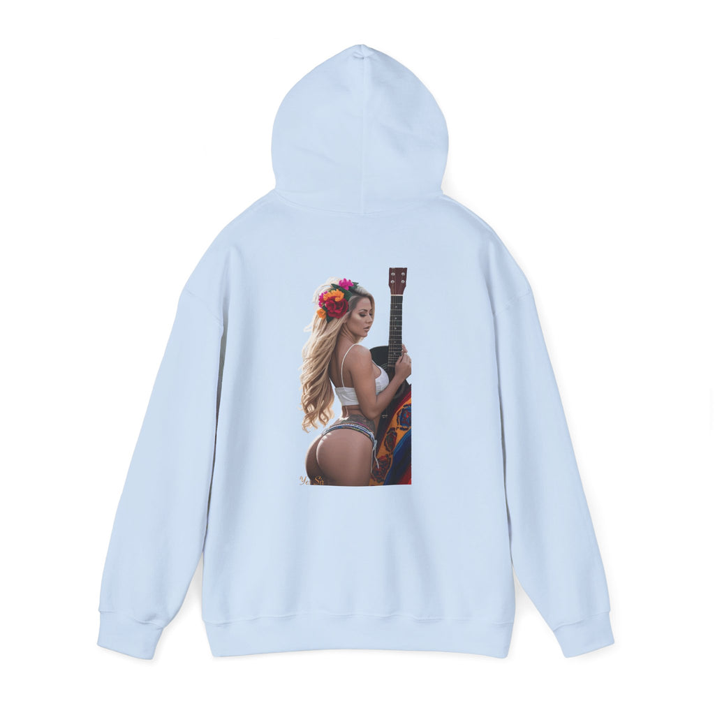 Pretty Flowers Yes Sir Hoodie | Parental Advisory  for the Bearded