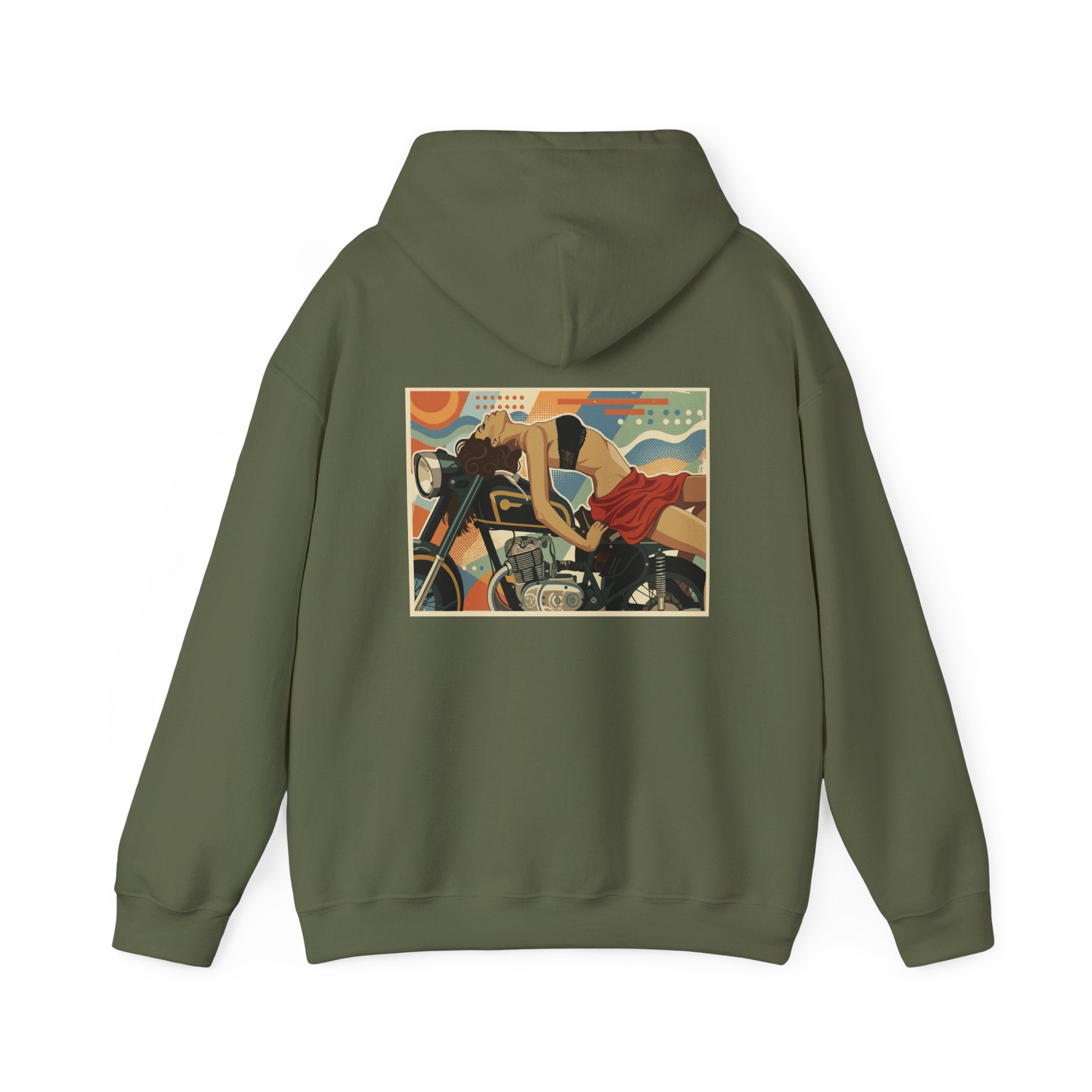 Yes Sir-Pin Up Bicker Hoodie | Parental Advisory  for the Bearded