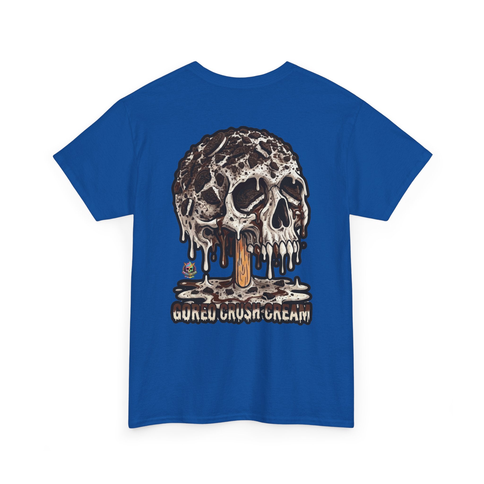 Skullcream-Goreo Crush Cream T-Shirt | Colorful Drip Graphic Tee