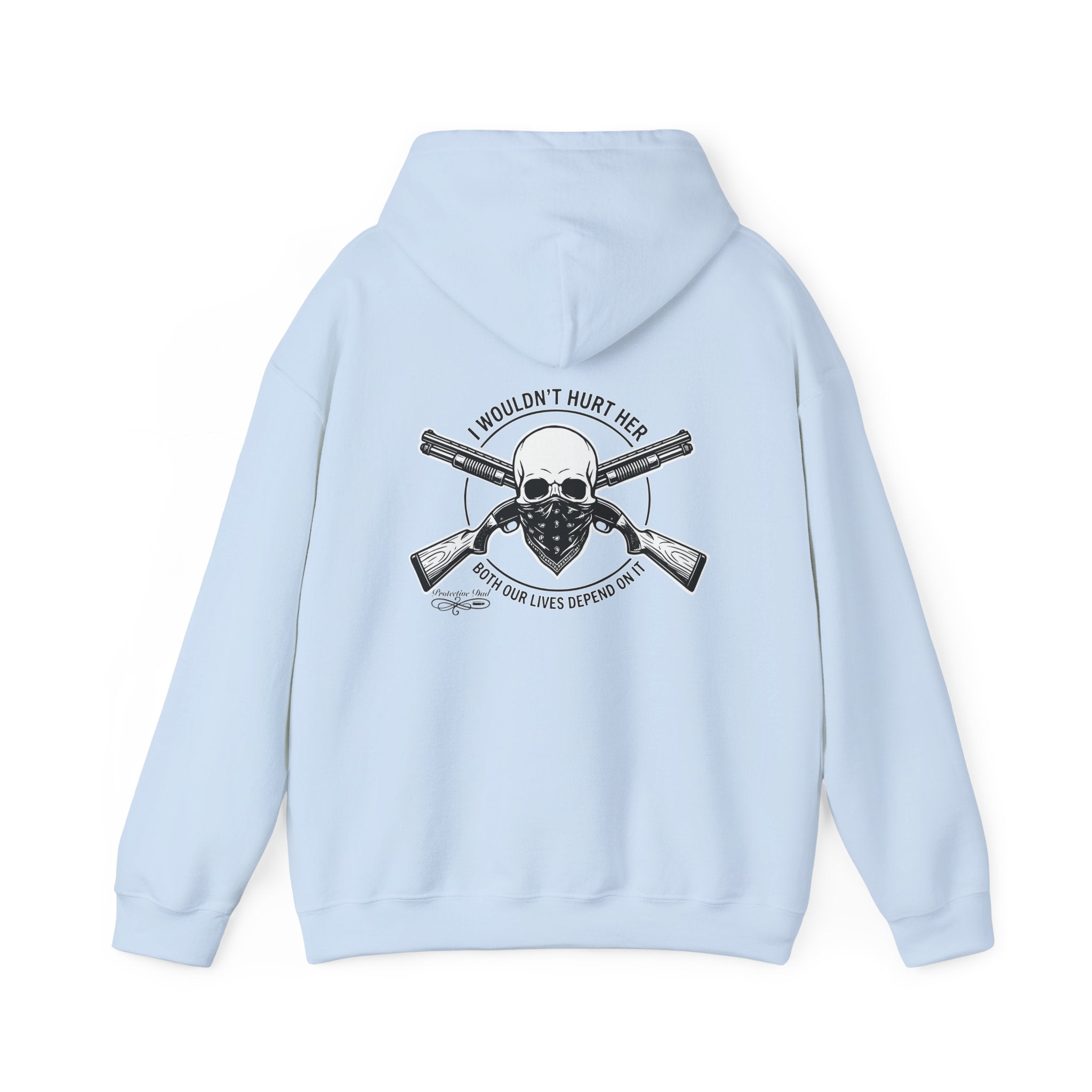 Protective Dad Shotguns - Hoodie | Here’s Your Warning