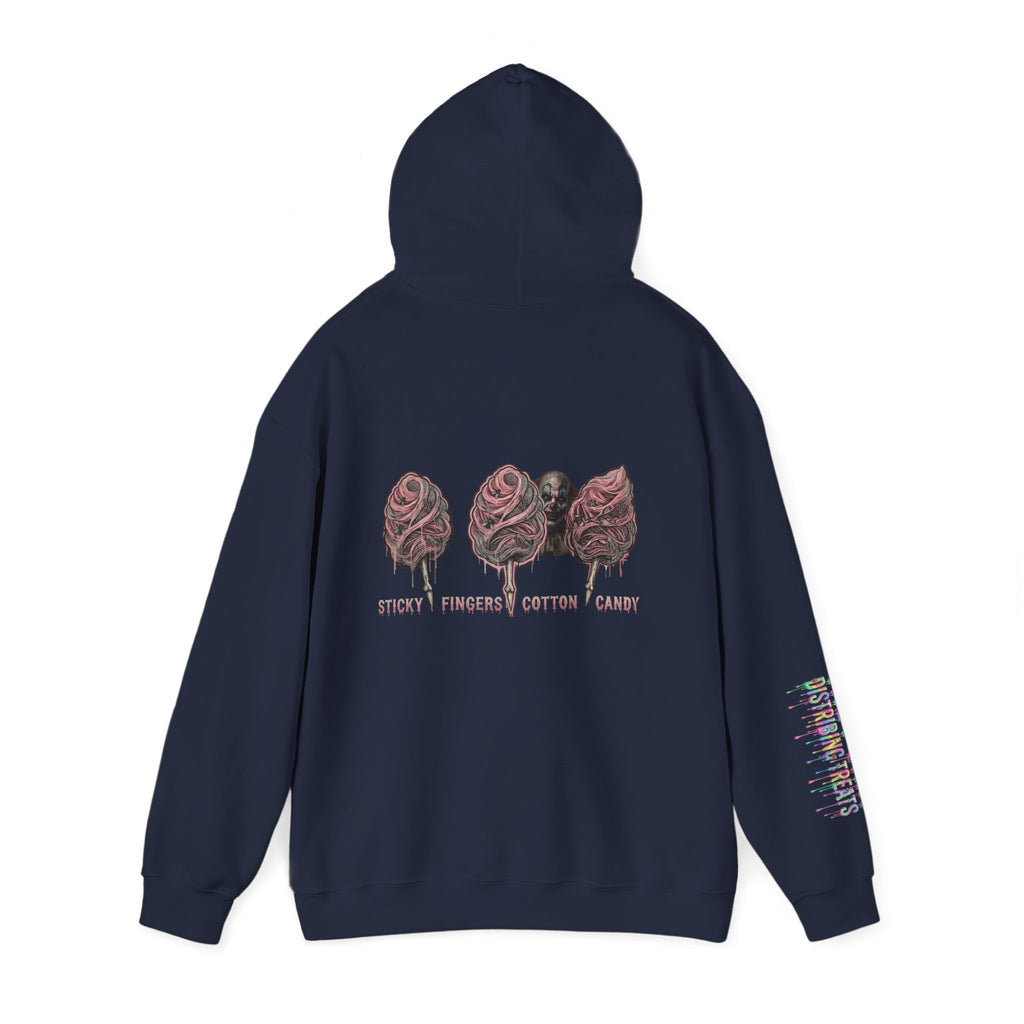 Cotton Candy Skullcream Hoodie — Sticky Fingers Band Graphic Pullover