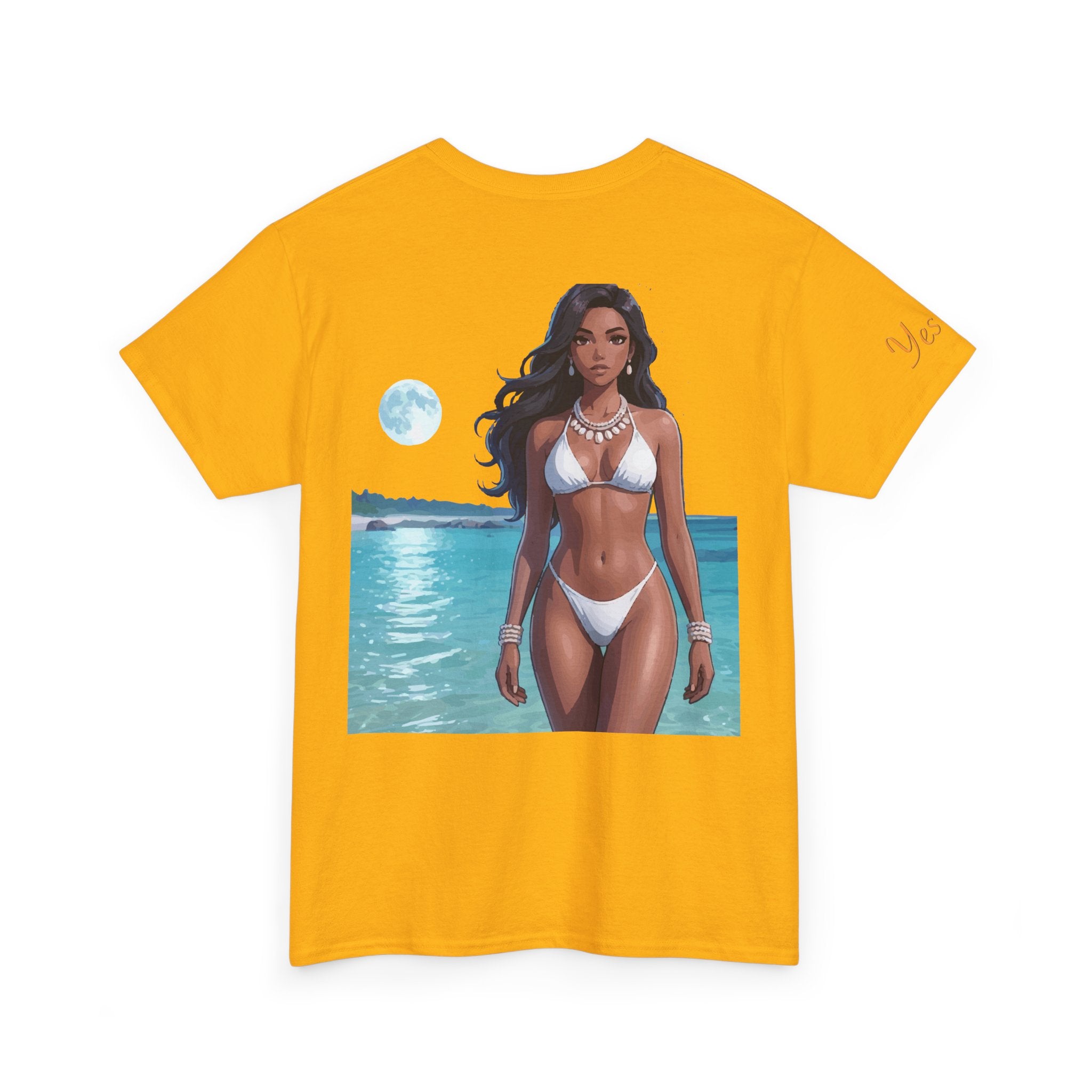 Under the Moon Light Yes Sir T-Shirt | Parental Advisory  for the Bearded