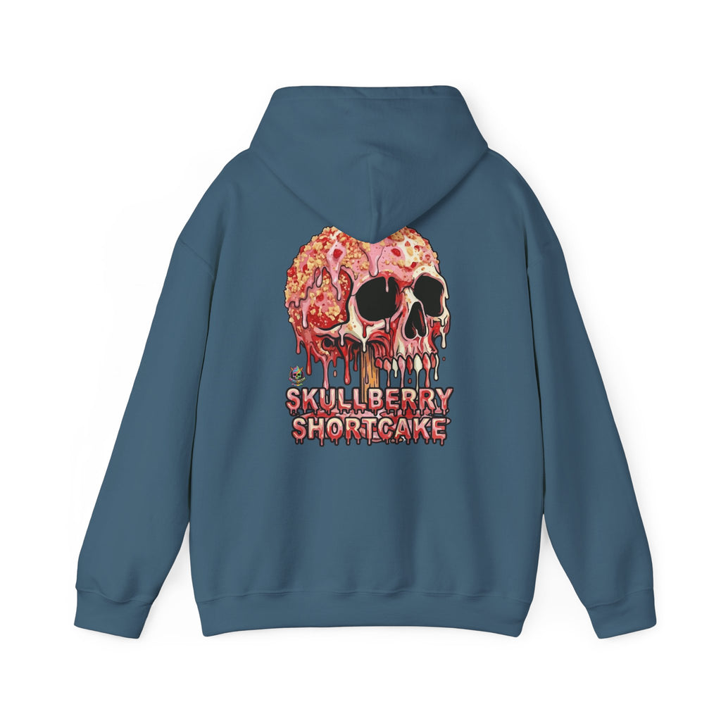 Skullcream-Skullberry Shortcake Hoodie | Dripping Skull Graphic