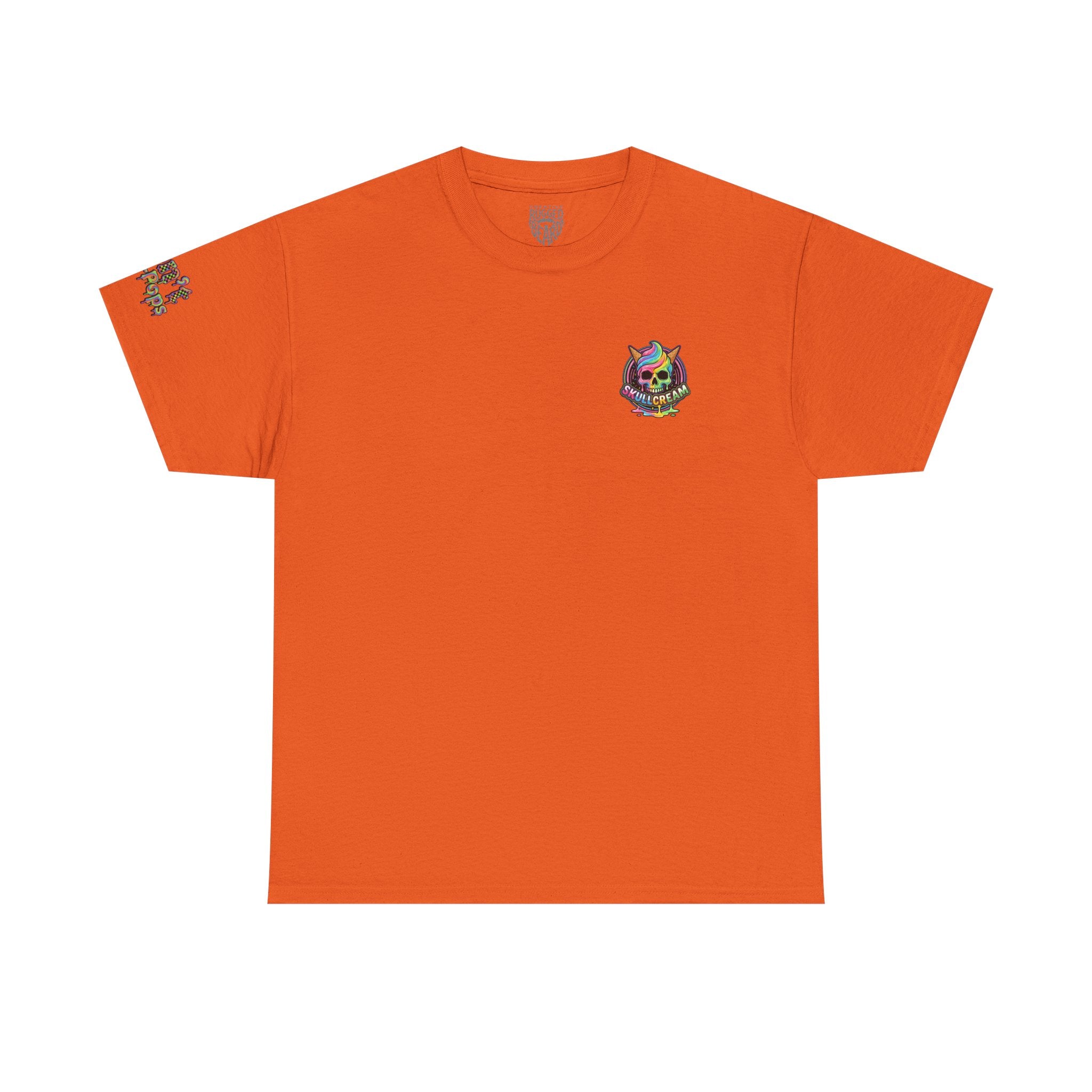 Skullcream-Don’t Push-Pops T-Shirt | Colorful Drip Graphic Tee