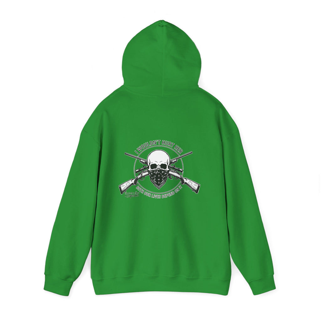 Protective Dad Rifle - Hoodie | Here’s Your Warning