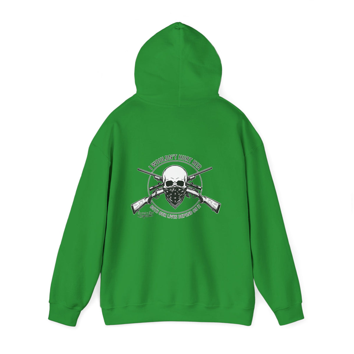 Protective Dad Rifle - Hoodie | Here’s Your Warning