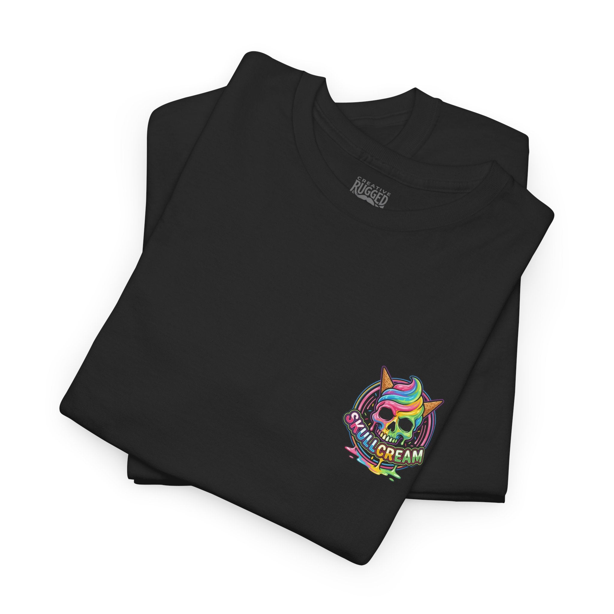 Skullcream Carnival Caramel Apple - Spooky Candy Apple Graphic T-Shirt