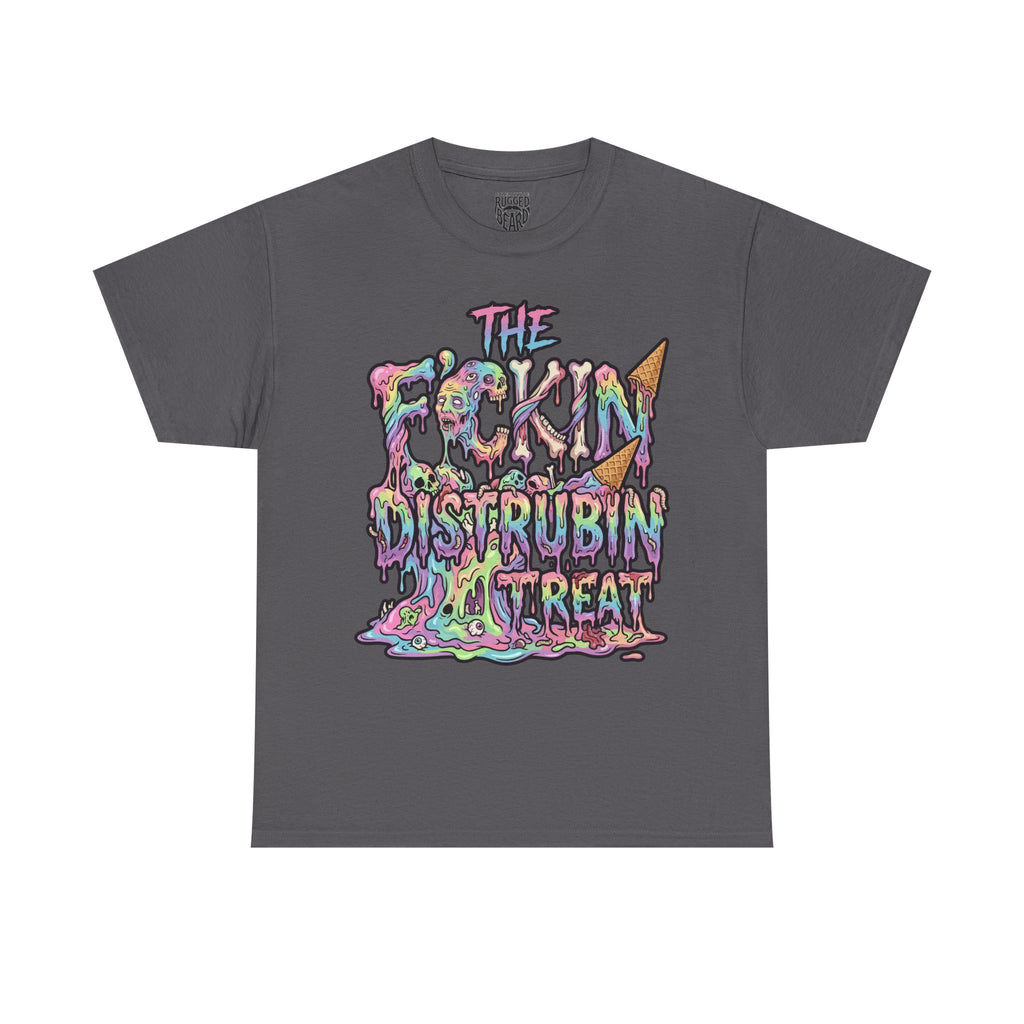 Cotton Candy Skullcream T Shirt — 'Sticky Fingers' Graphic T-Shirt