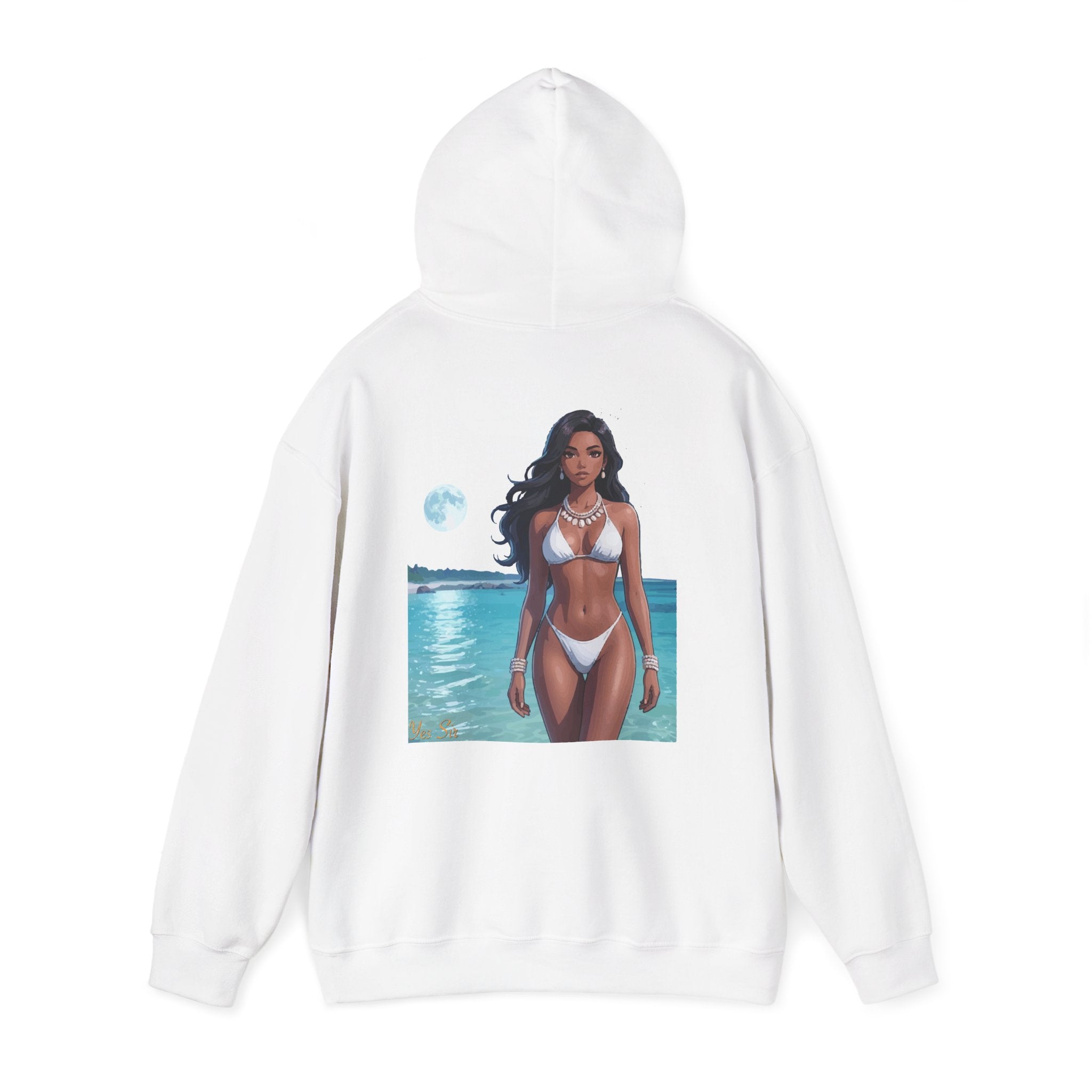 Under the Moon Light Yes Sir Hoodie | Parental Advisory  for the Bearded