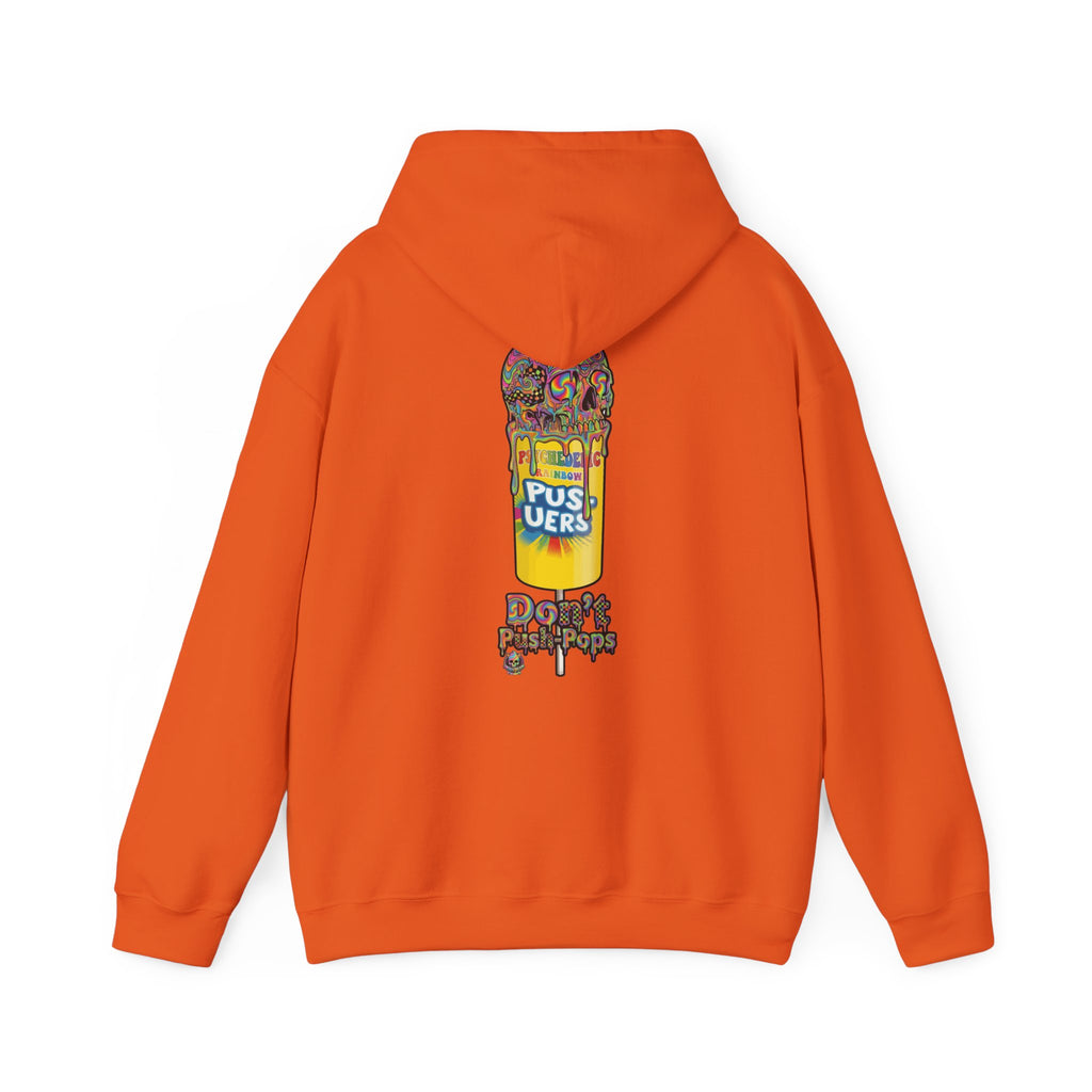 Skullcream-Don’t Push-Pops Hoodie | Dripping Skull Graphic
