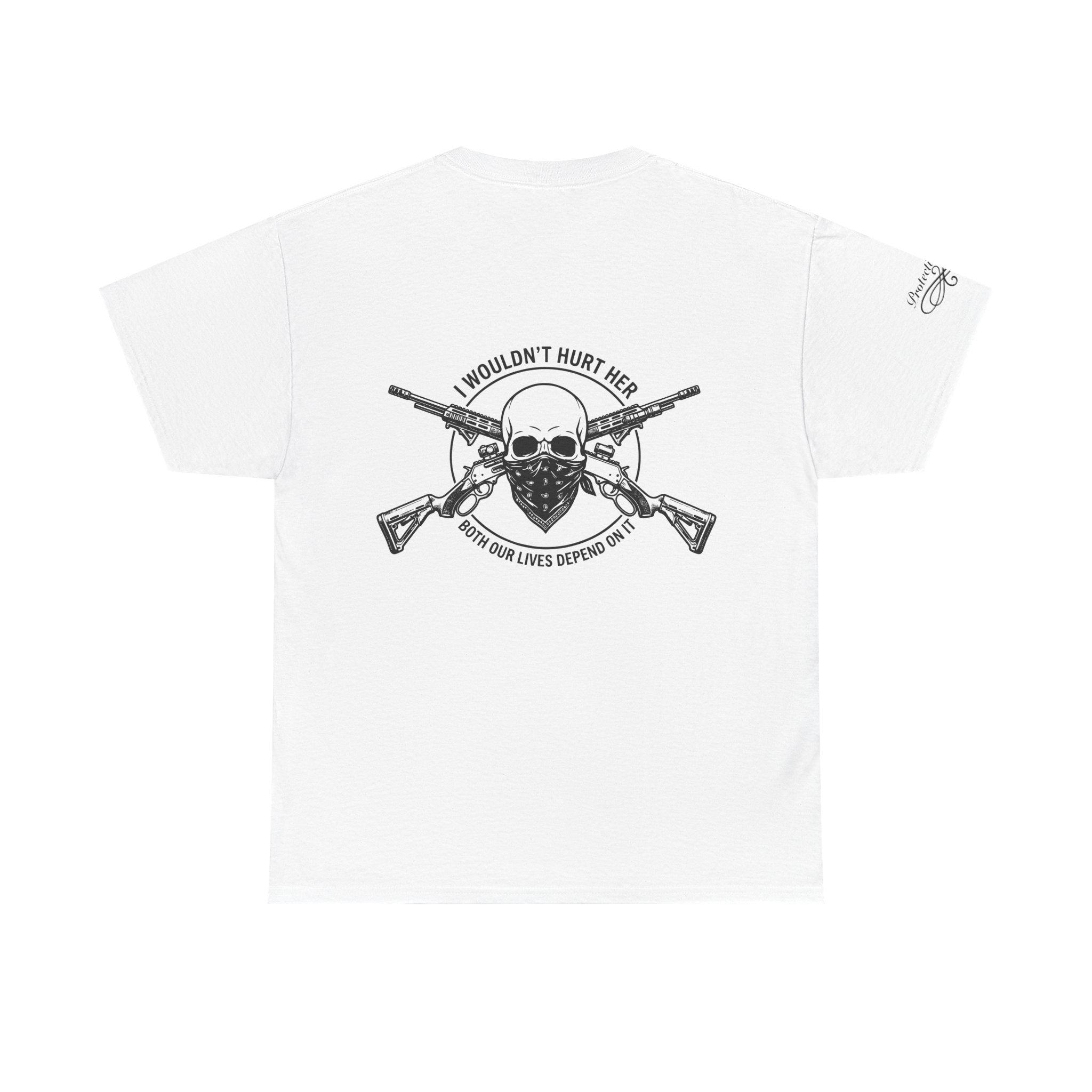 Protective Dad Lever Actions T-Shirt | Here’s Your Warning