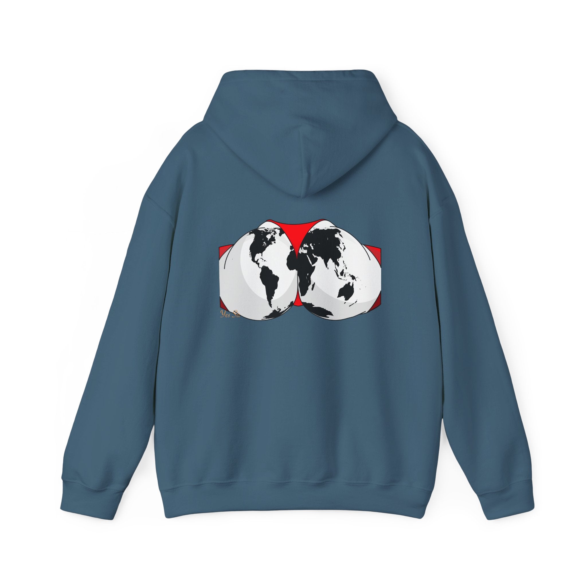 The World | Yes Sir Hoodie | Cherish It Graphic Hoodie