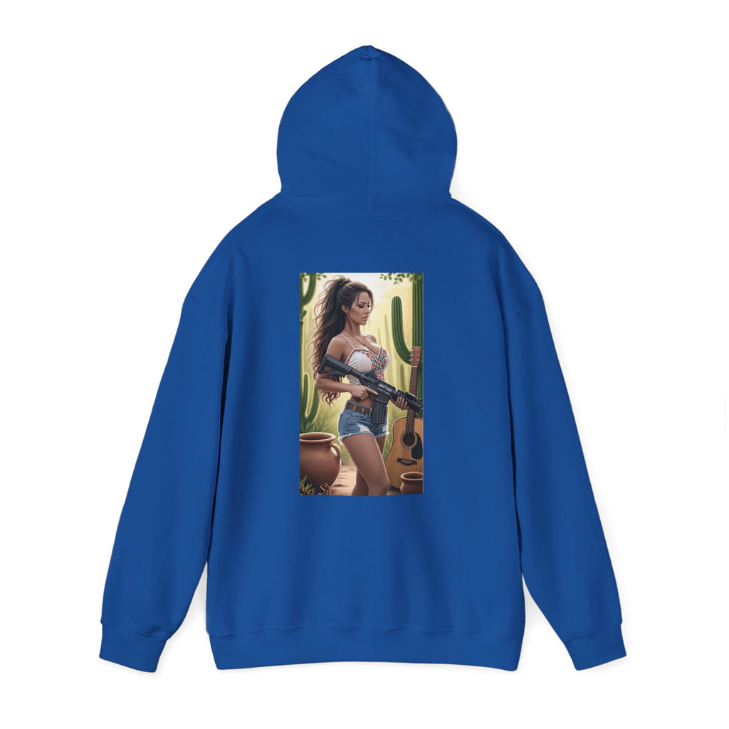 Nice Guitar- Yes Sir Hoodie | Parental Advisory  for the Bearded