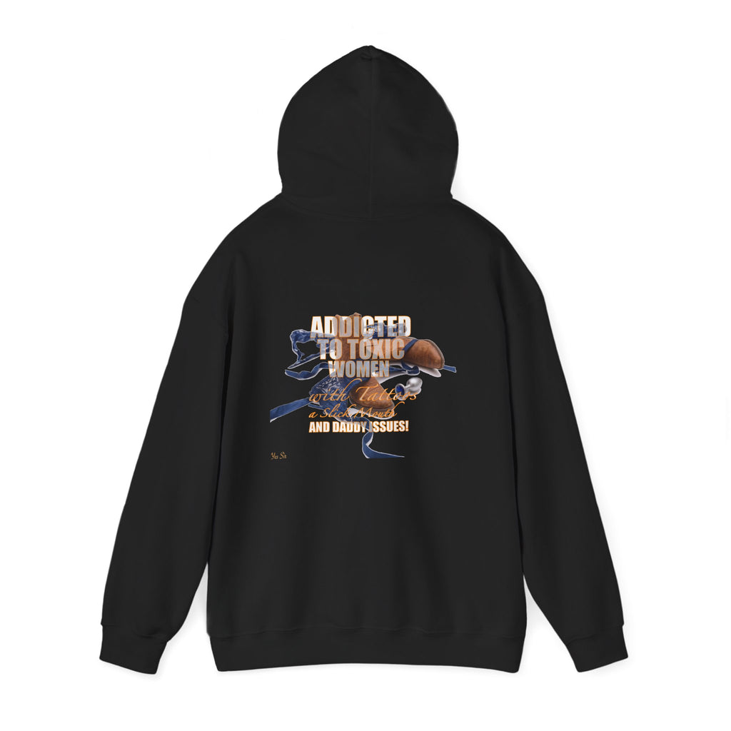 Addicted | Yes Sir Hoodie | Recovering Addict Graphic Hoodie