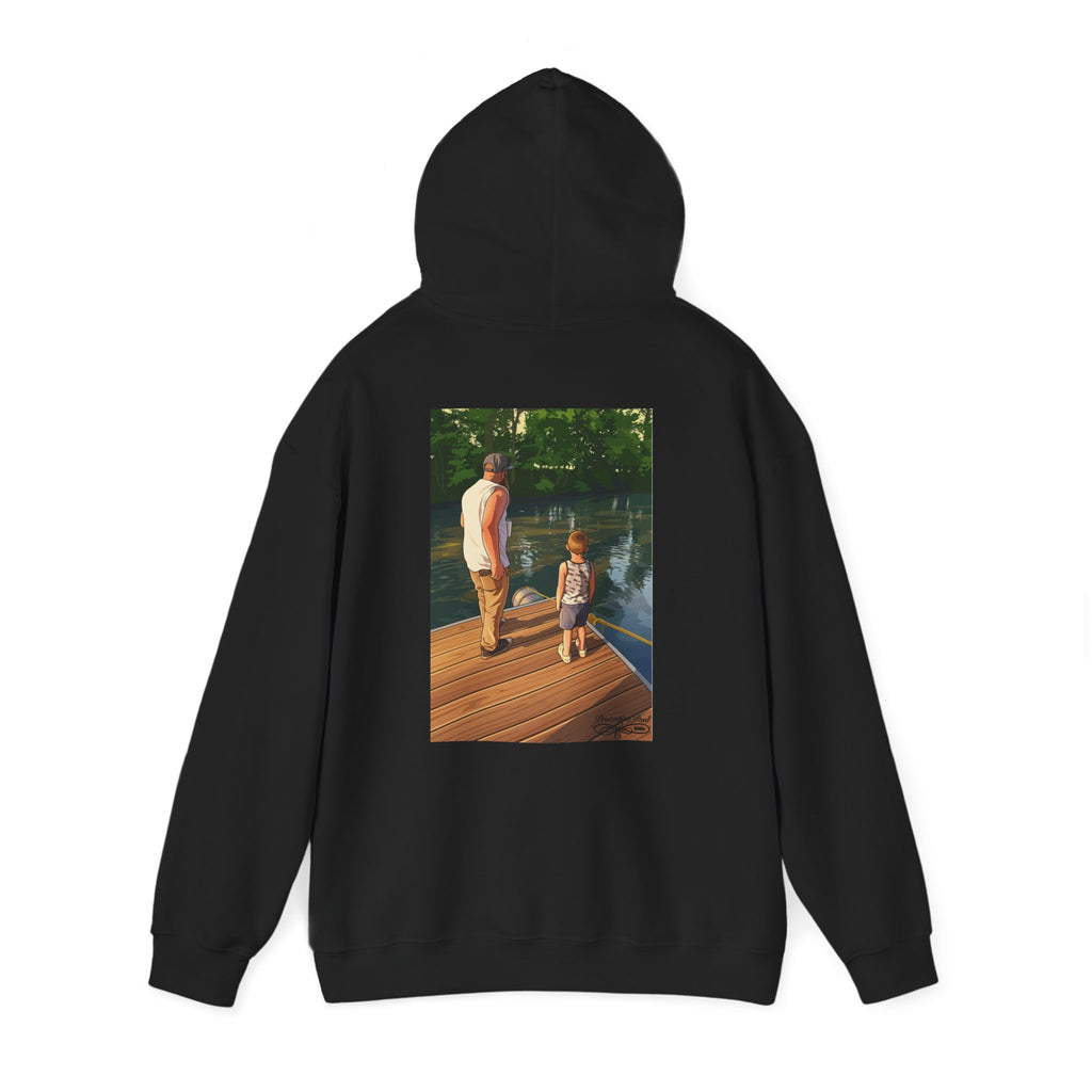 Protective Dad Father-n-Son Love Hoodie | He’s Protected Too