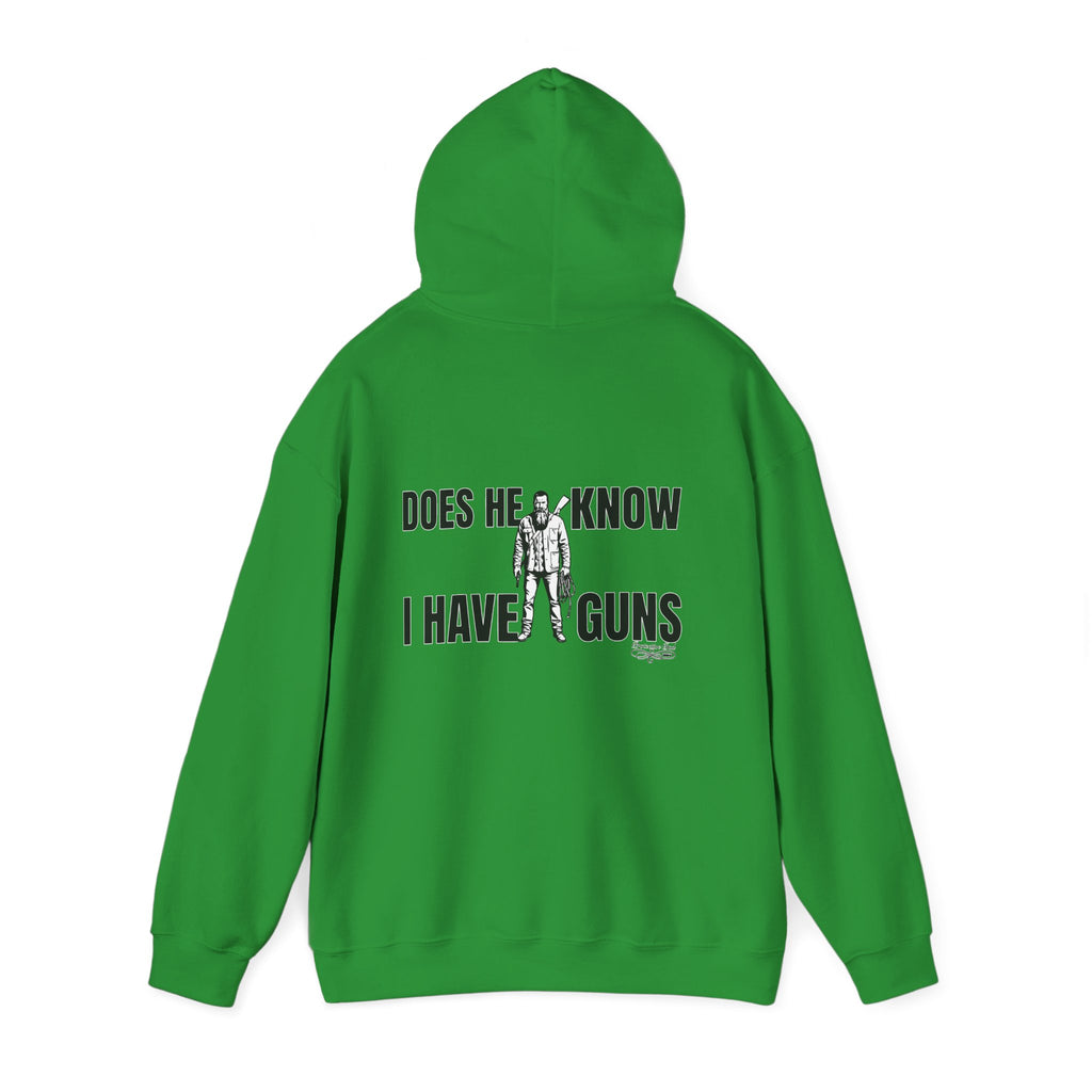 Protective Dad Does He Know Hoodie | Here’s Your Warning