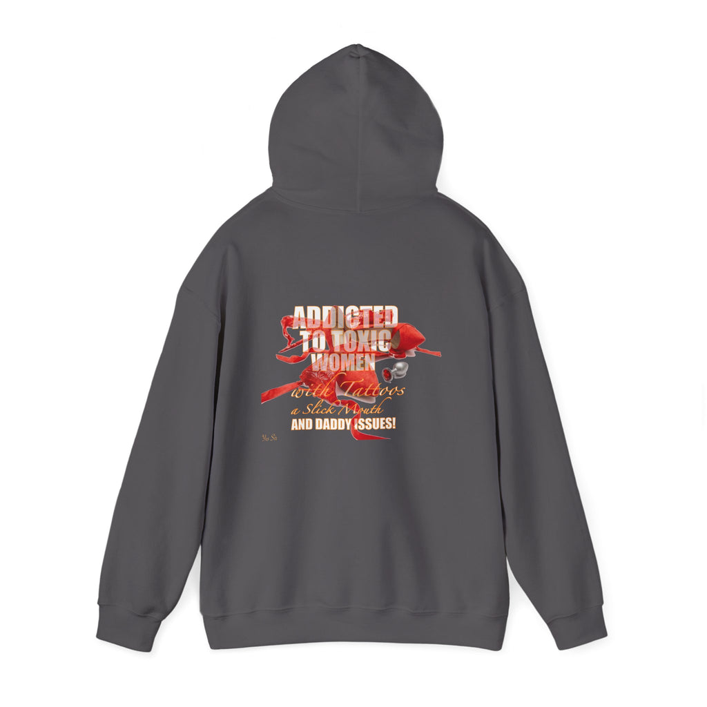 Addicted | Yes Sir Hoodie | Recovering Addict Graphic Hoodie