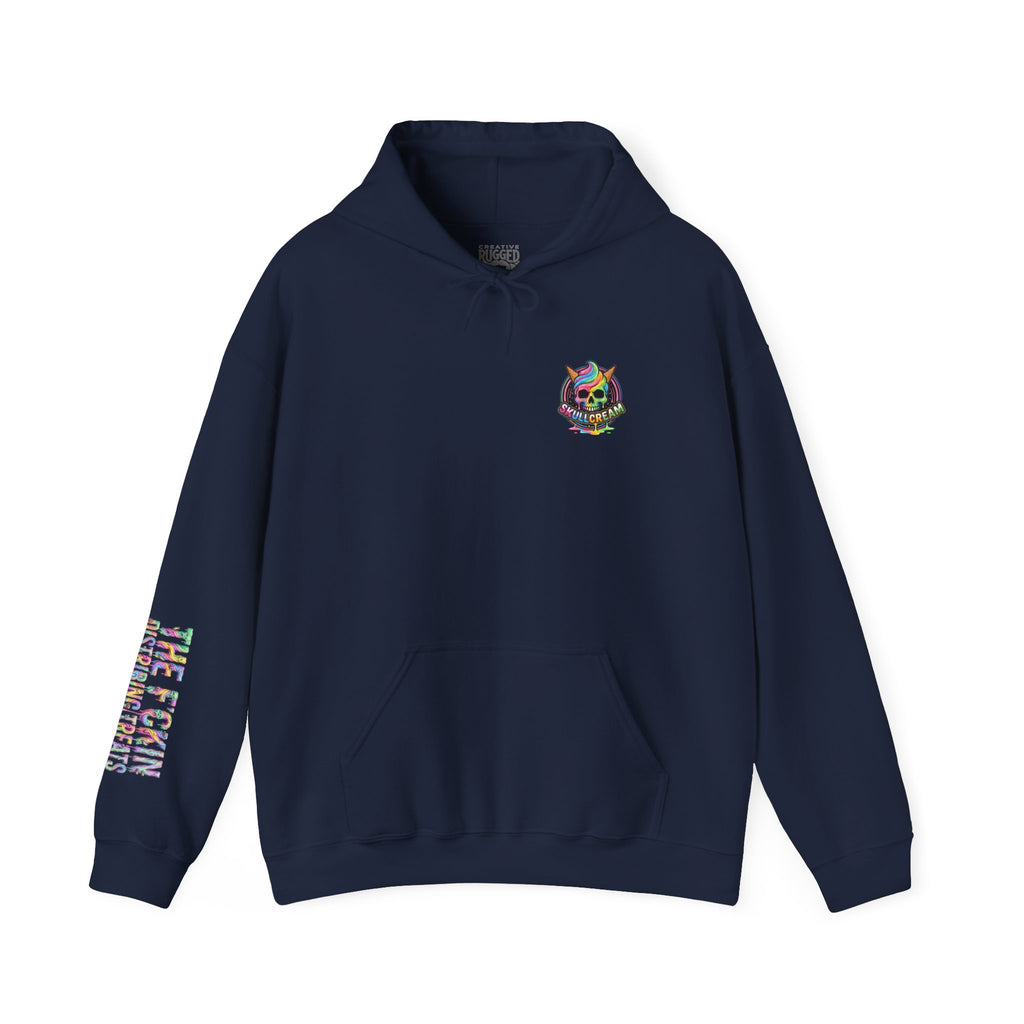 Cotton Candy Skullcream Hoodie — Sticky Fingers Band Graphic Pullover