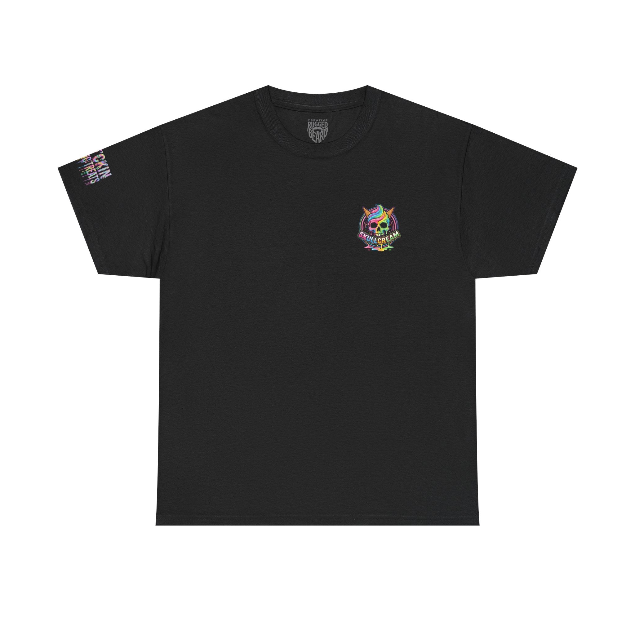 Cotton Candy Skullcream T Shirt — 'Sticky Fingers' Graphic T-Shirt