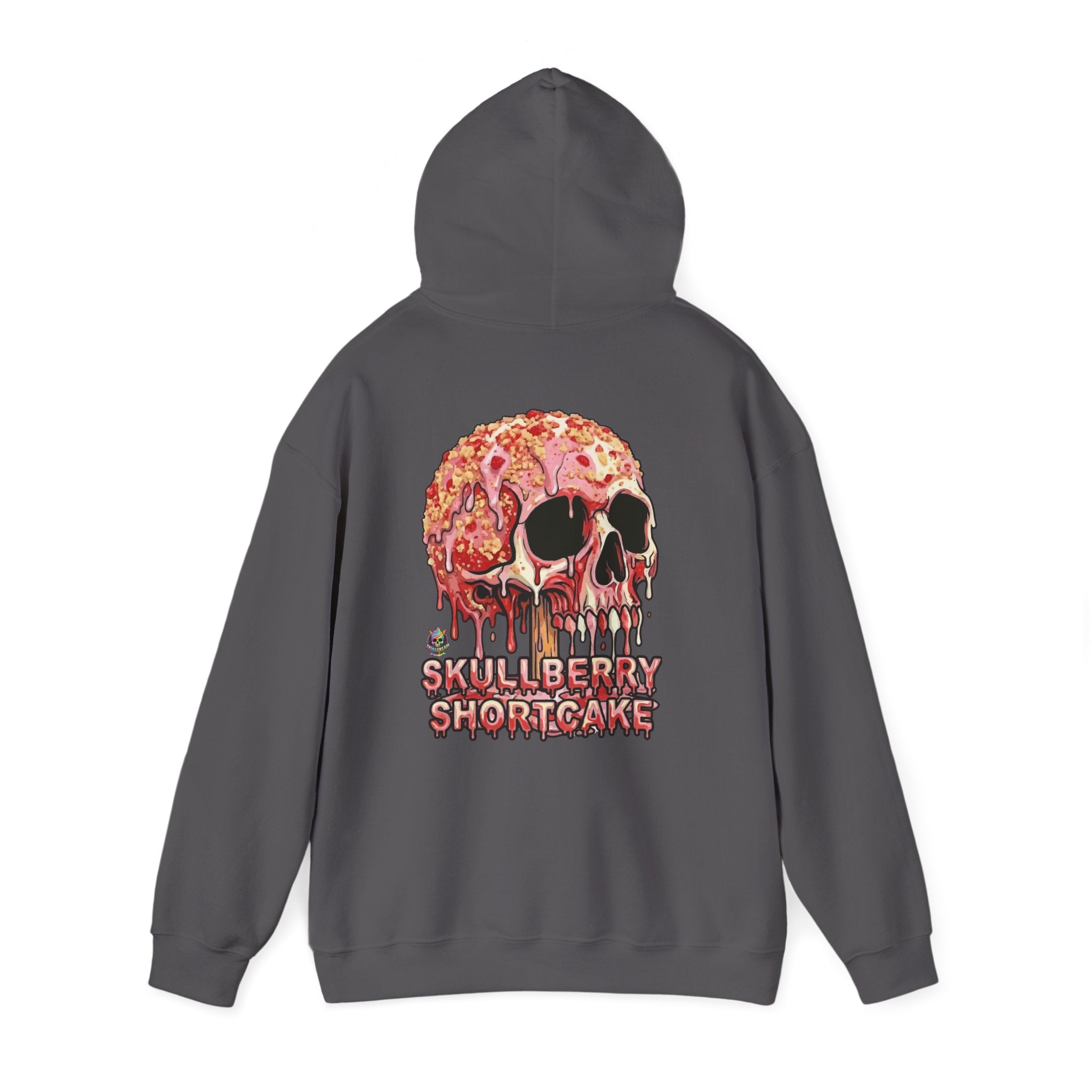 Skullcream-Skullberry Shortcake Hoodie | Dripping Skull Graphic
