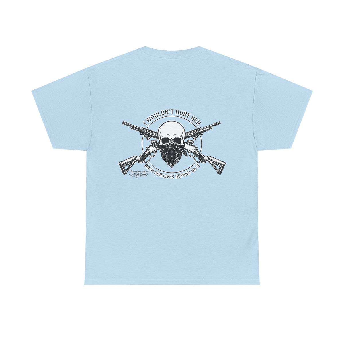 Protective Dad Lever Actions T-Shirt | Here’s Your Warning