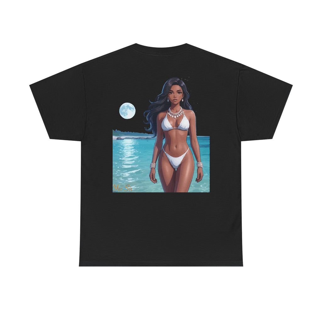 Under the Moon Light Yes Sir T-Shirt | Parental Advisory  for the Bearded