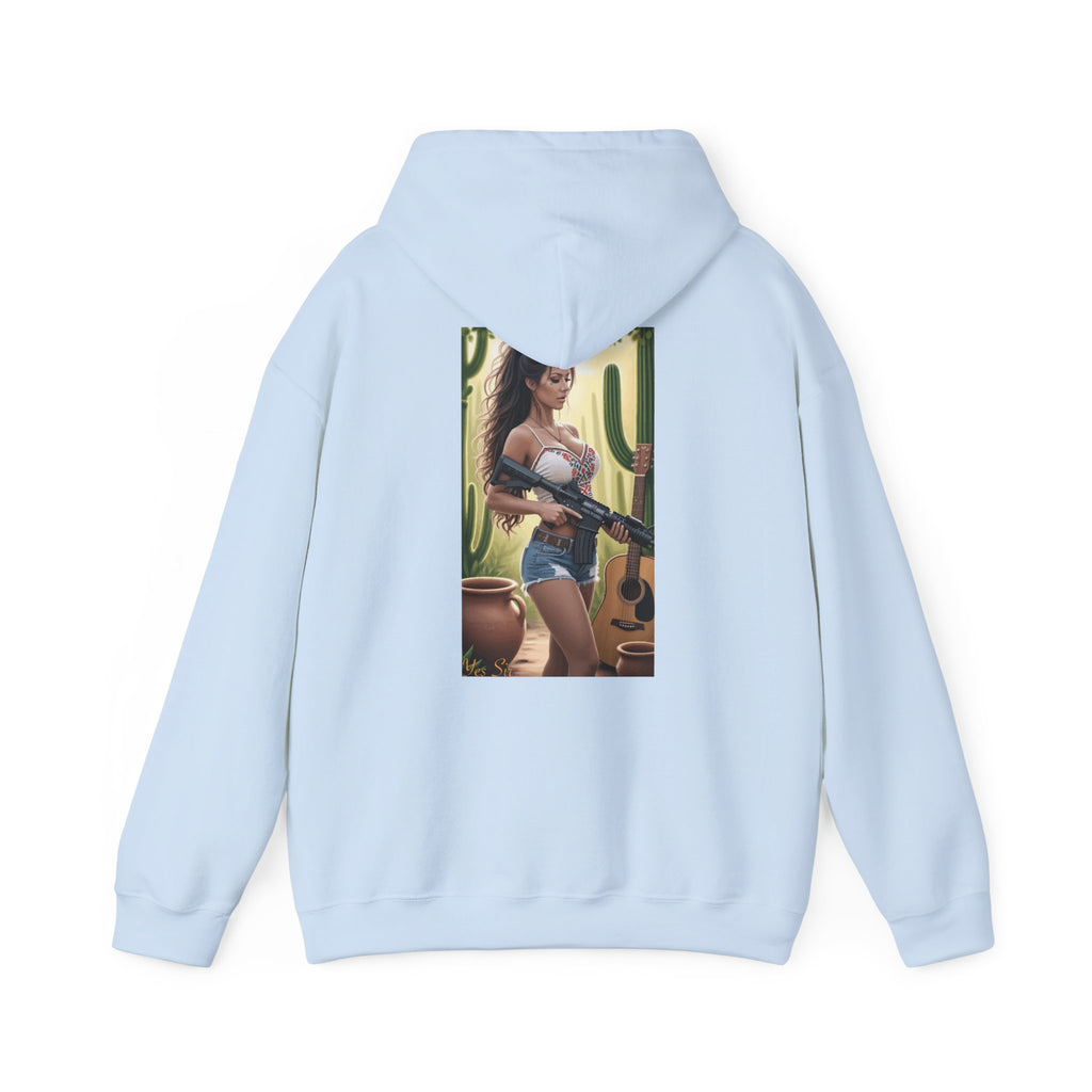 Nice Guitar- Yes Sir Hoodie | Parental Advisory  for the Bearded