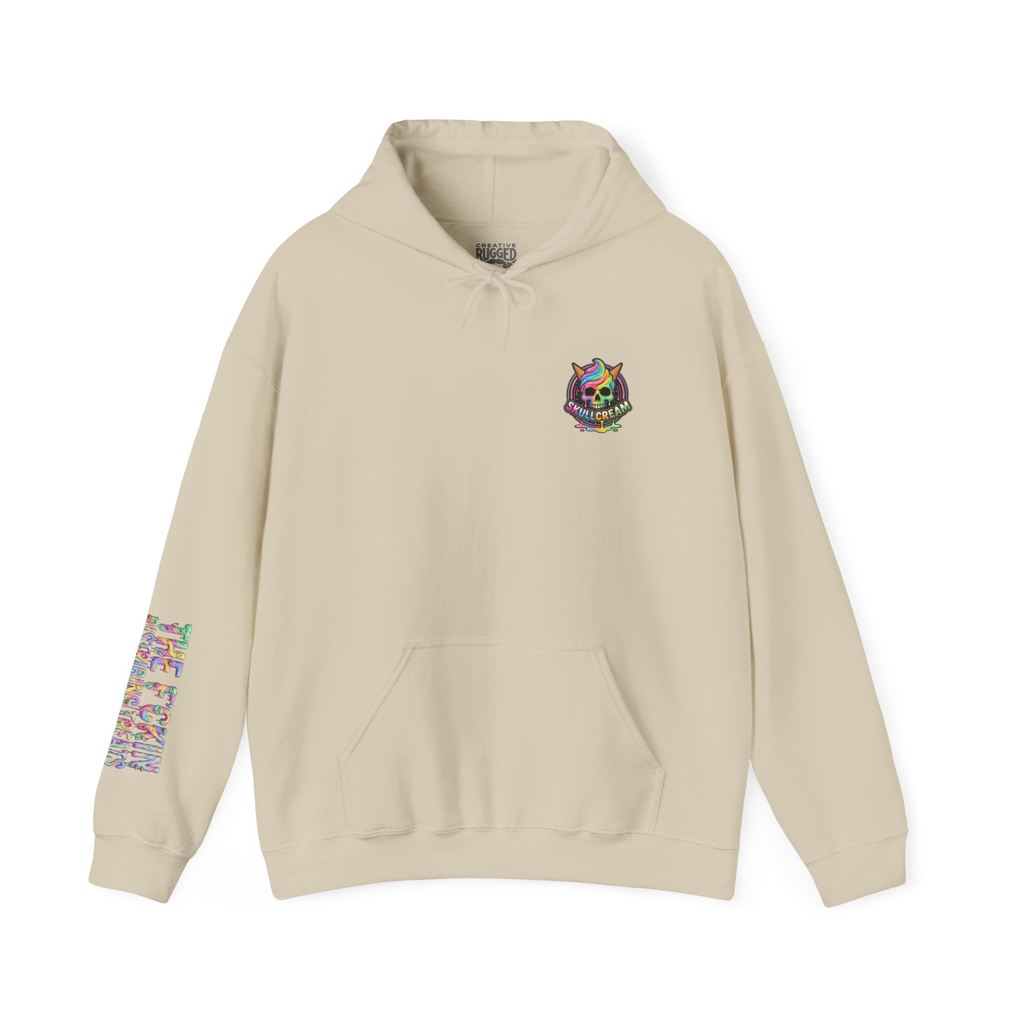 Skullcream Creepy Candy Apple Hoodie — 'Parasitic Carnival' Graphic Pullover