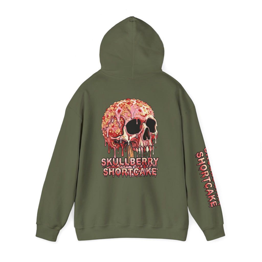 Skullcream-Skullberry Shortcake Hoodie | Dripping Skull Graphic