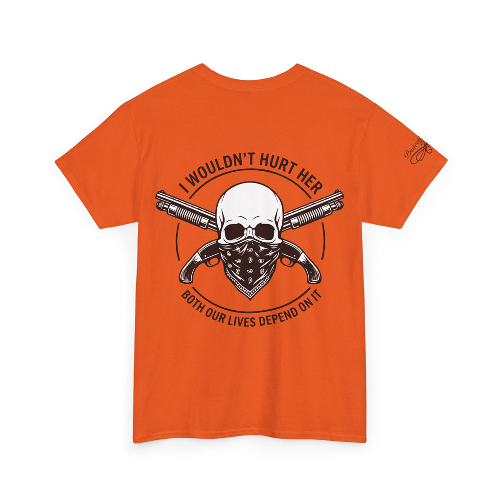 Protective Dad-Assault Rifle T-Shirt | Here’s Your Warning