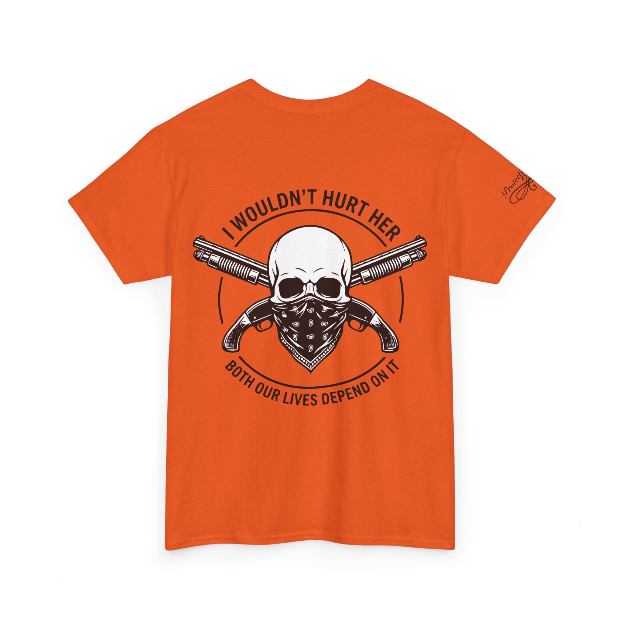 Protective Dad-Assault Rifle T-Shirt | Here’s Your Warning