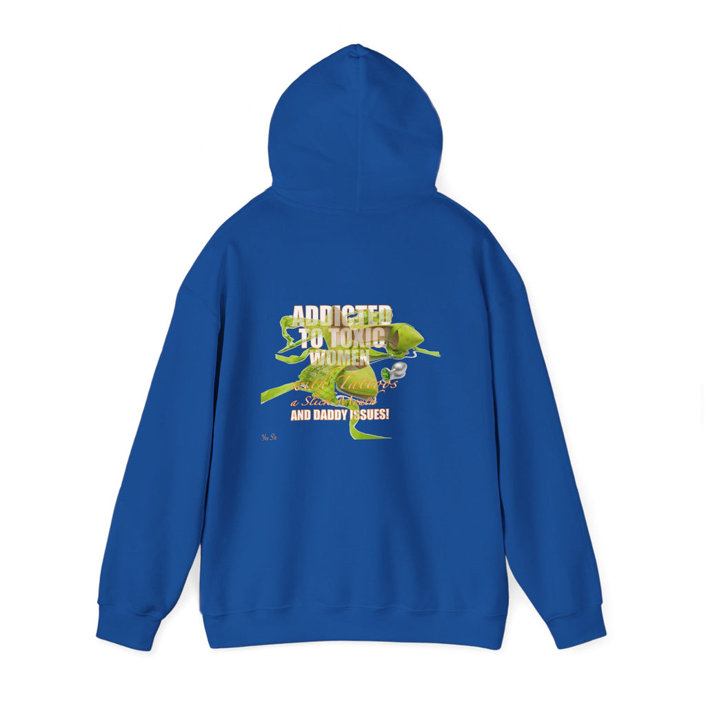 Addicted | Yes Sir Hoodie | Recovering Addict Graphic Hoodie