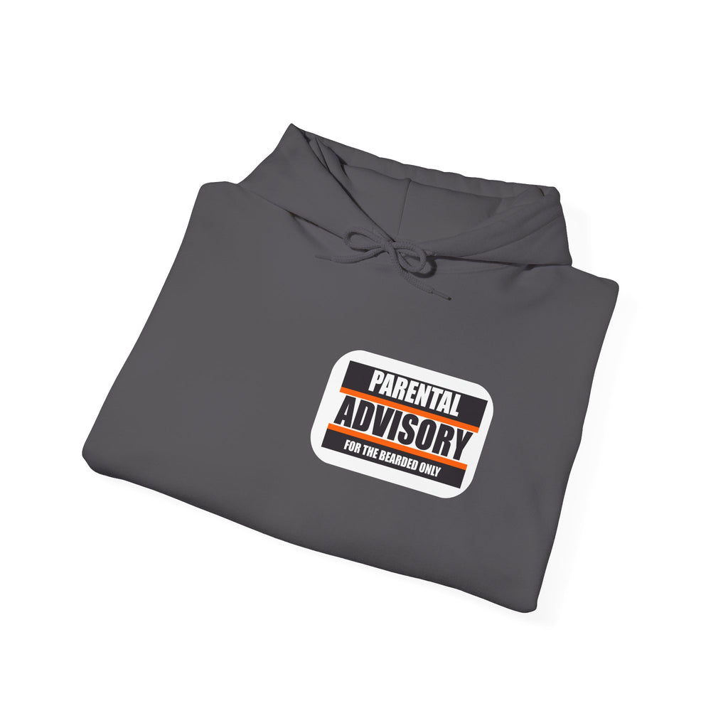 Pretty Flowers Yes Sir Hoodie | Parental Advisory  for the Bearded