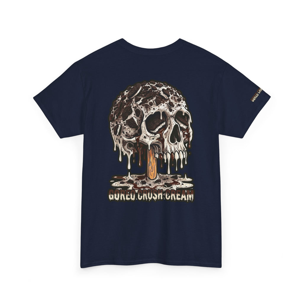 Skullcream-Goreo Crush Cream T-Shirt | Colorful Drip Graphic Tee