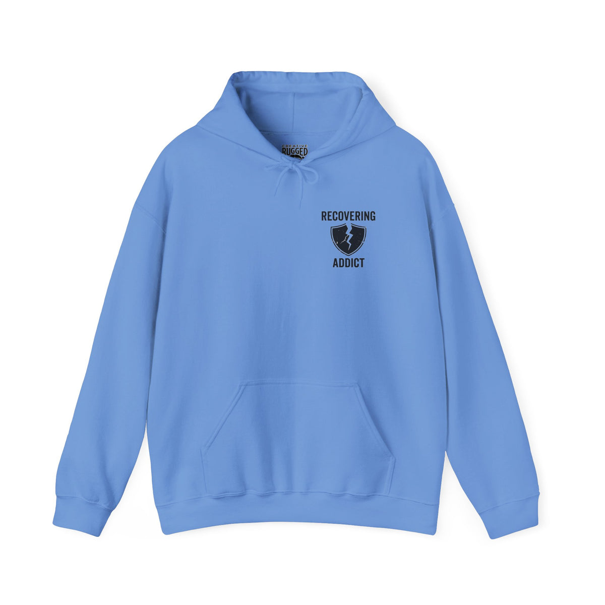 Addicted | Yes Sir Hoodie | Recovering Addict Graphic Hoodie