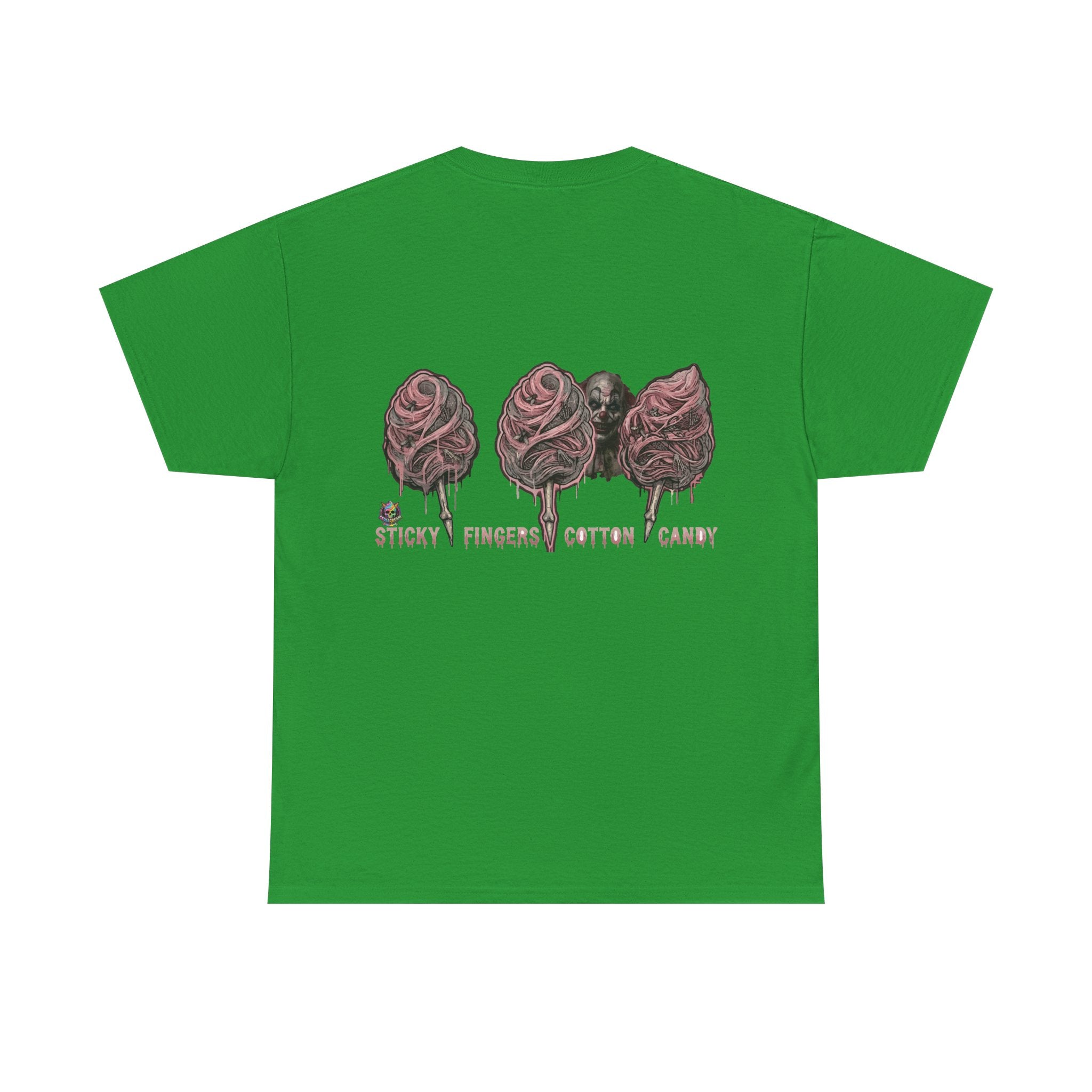 Cotton Candy Skullcream T Shirt — 'Sticky Fingers' Graphic T-Shirt
