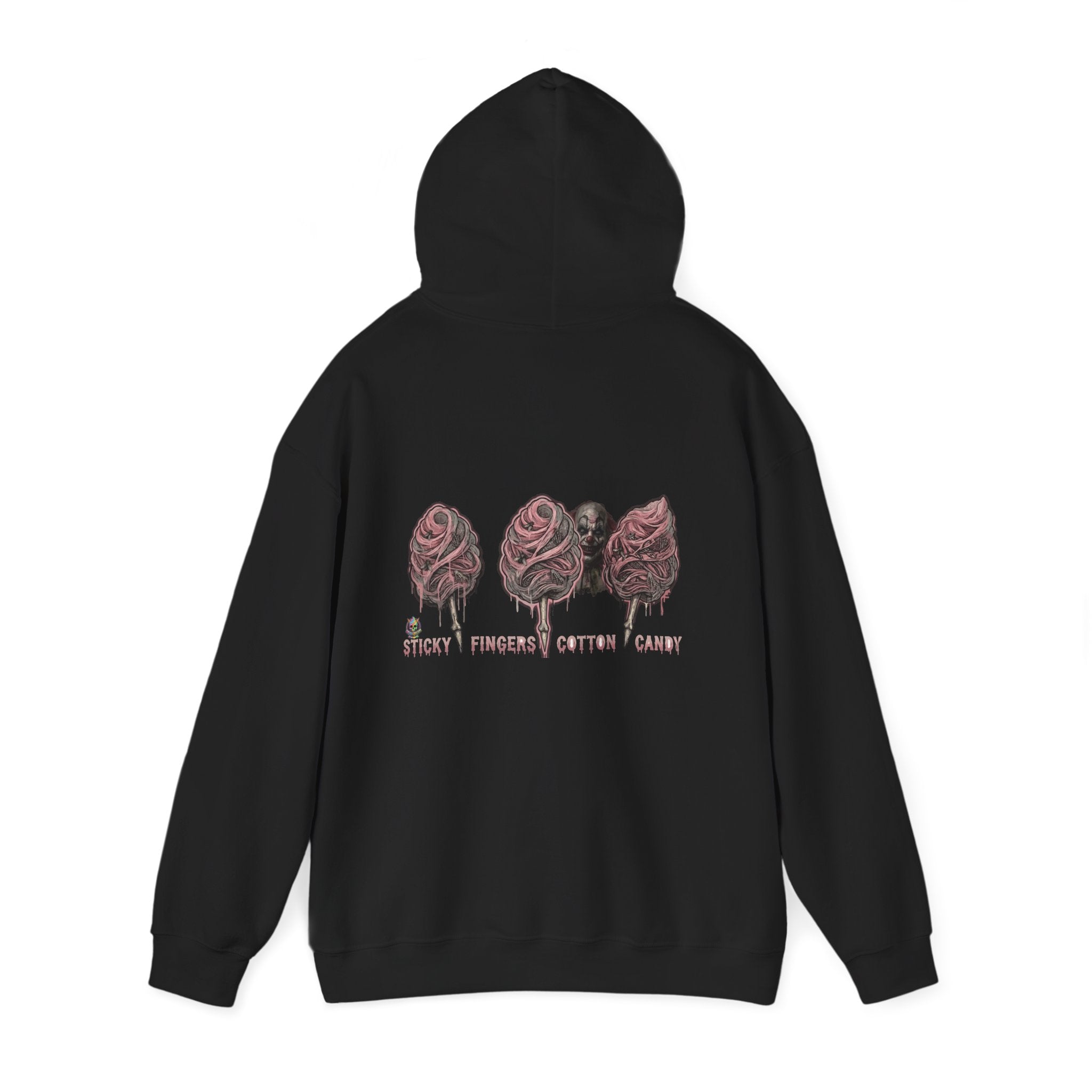 Cotton Candy Skullcream Hoodie — Sticky Fingers Band Graphic Pullover